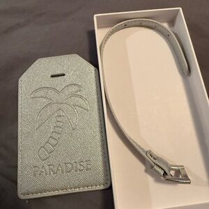 Pandora Palm Tree Luggage Tag